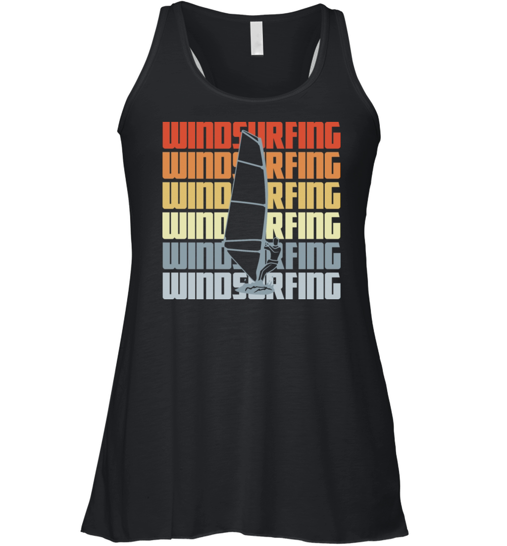Vintage Windsurfing Women's Flowy Tank Top