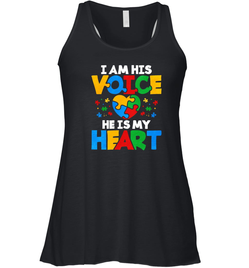 Voice He Is My Heart Women's Flowy Tank Top