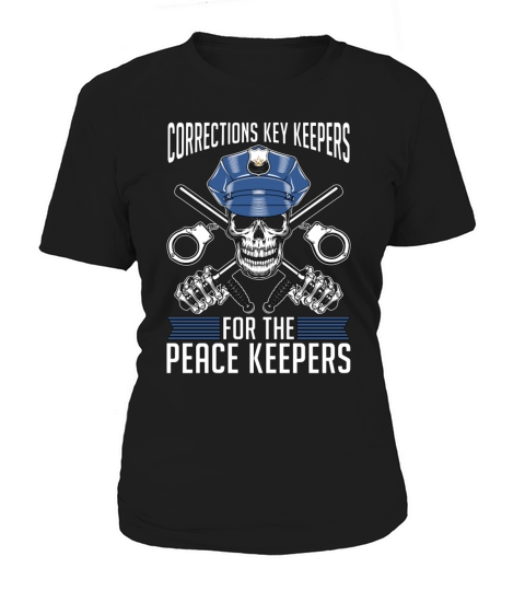 Correction Officers Corrections Key Keepers Police Women's T-Shirt