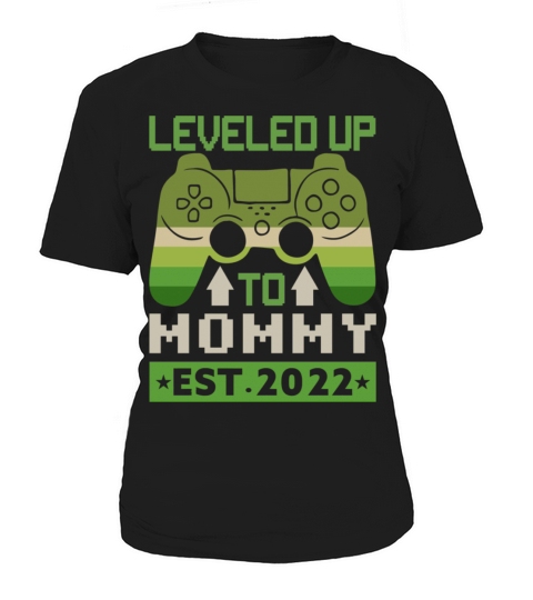 Funny Leveled Up To Mom 2022 - Vintage Promoted To Women's T-Shirt