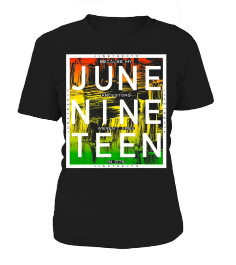 Juneteenth June Nine Teen Black History Vintage Women's T-Shirt