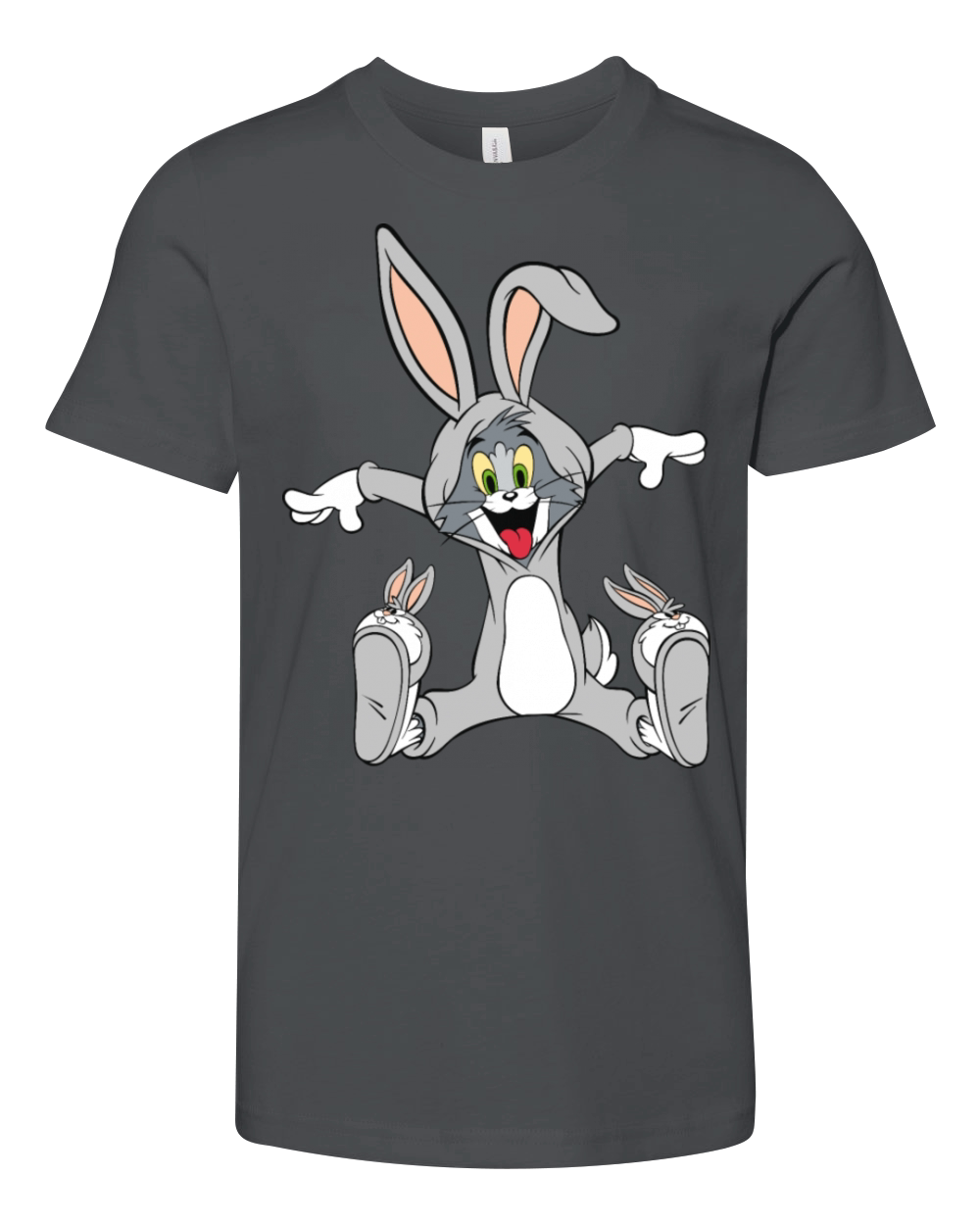 Tom And Jerry In The Buggs Bunny Costume Youth Unisex Jersey Tee