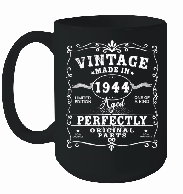 Vintage Made In 1944 Birthday Limited Edition Ceramic Mug