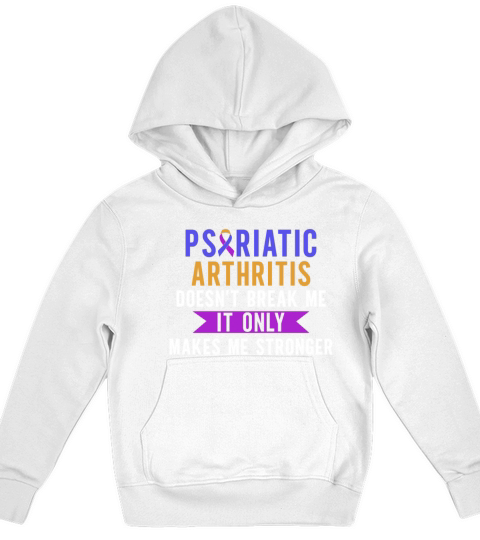 Psoriatic Arthritis Doesnt Break Me Kids Hoodie