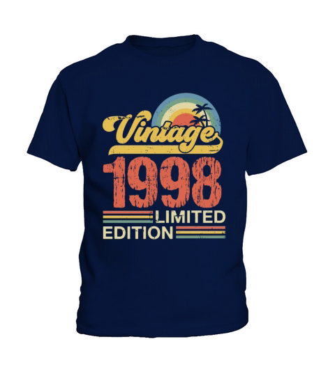 Retro Vintage 1998 Limited Edition Kids T-Shirt