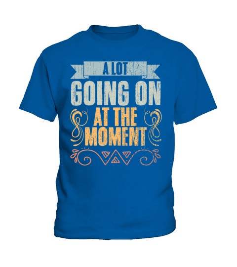 Vintage A Lot Going On At The Moment Introvert Kids T-Shirt