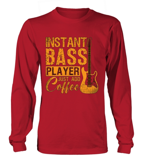 Bass Guitar Instant Bass Player Musical Instrument Long sleeved Unisex