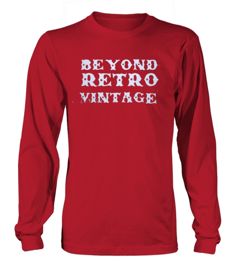 vintage retro sign Long sleeved Unisex