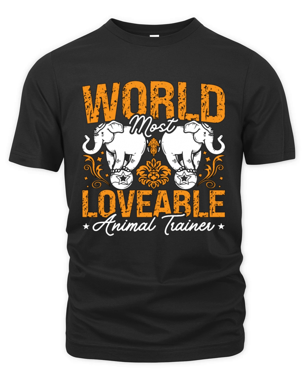 Animal Trainer Worlds Most Loveable Animal Rescue Organic Unisex T-shirt