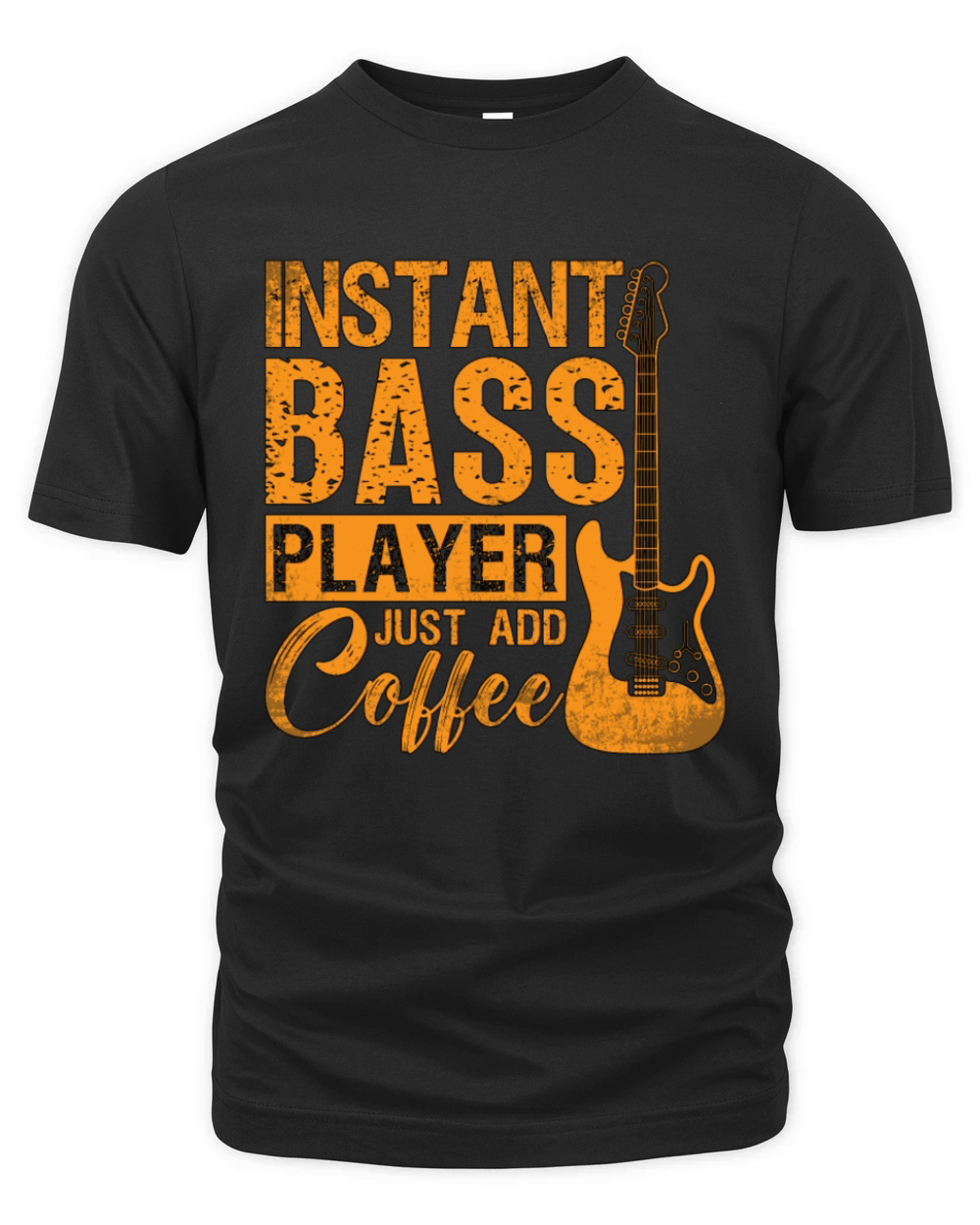 Bass Guitar Instant Bass Player Musical Instrument Organic Unisex T-shirt