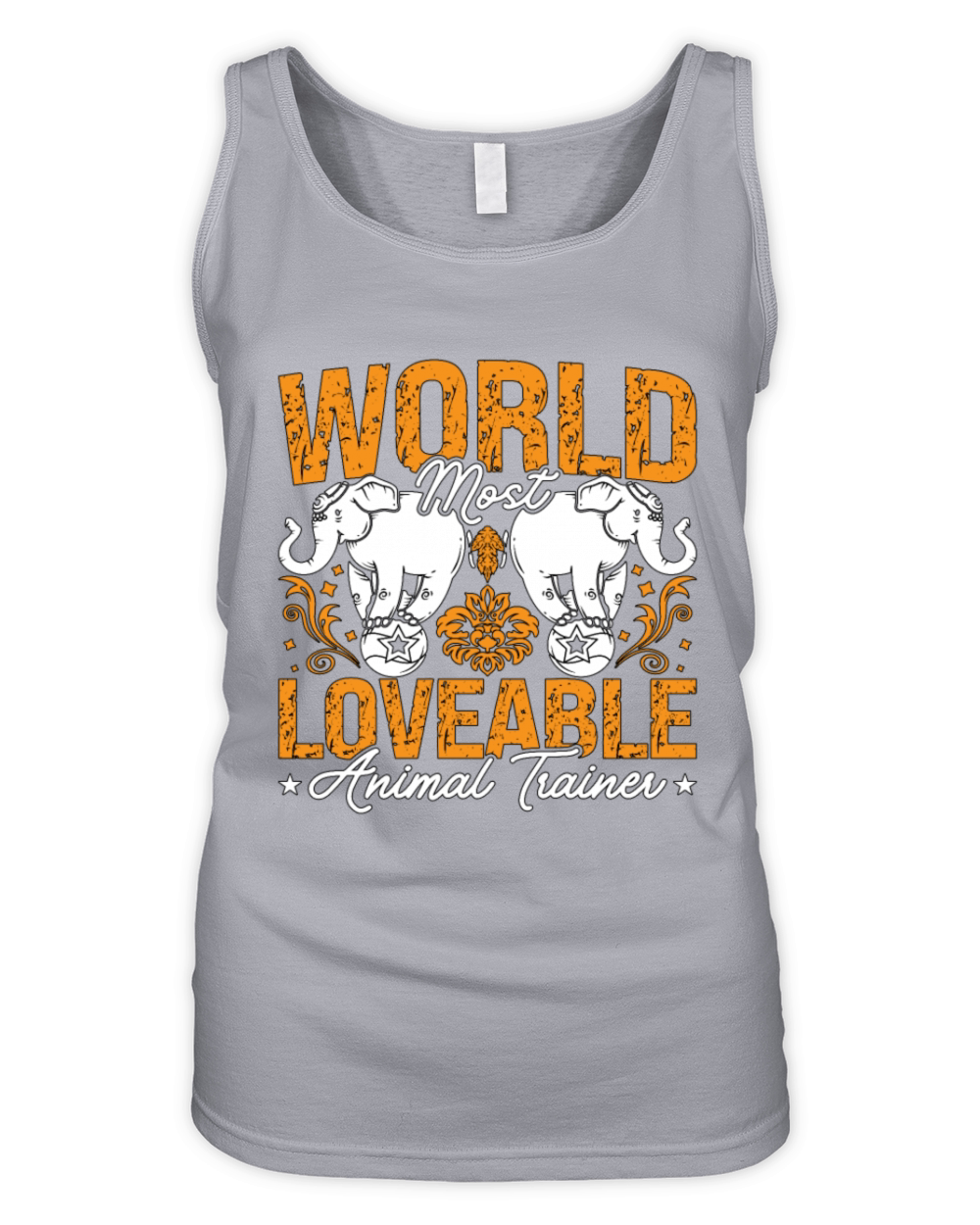 Animal Trainer Worlds Most Loveable Animal Rescue Organic Women's Tank Top
