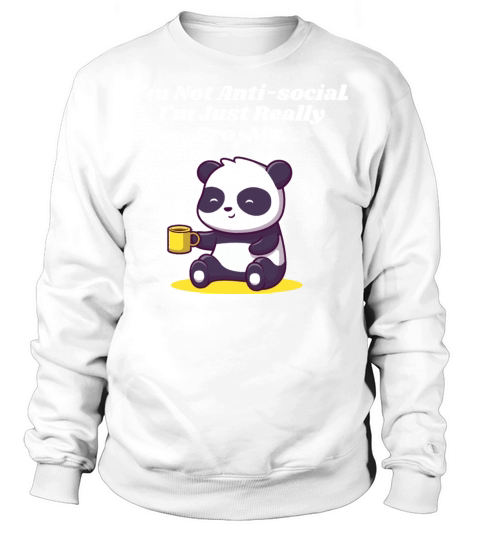 Im Pro Me Introvert Positivity Antisocial Positive Sweatshirt Unisex