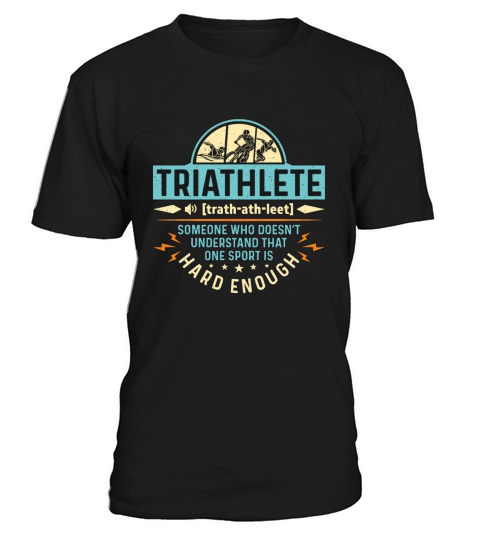 Triathlon Triathlete Someone Who Doesnt Training T-Shirt Unisex