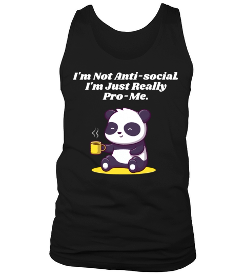 Im Pro Me Introvert Positivity Antisocial Positive Tank Top Unisex