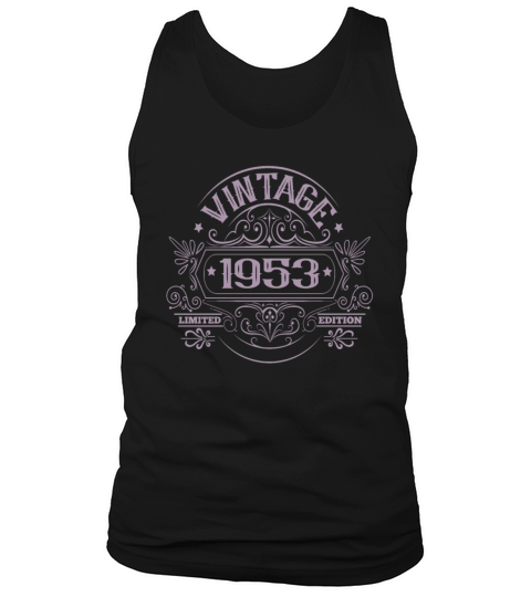 Vintage 1953 Birthday Sayings Tank Top Unisex