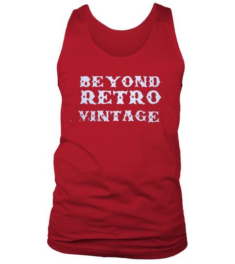 vintage retro sign Tank Top Unisex