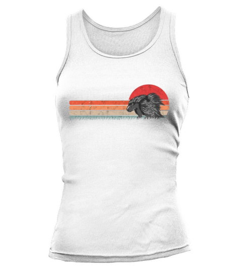 Porcupine Vintage Retro Tank top Woman