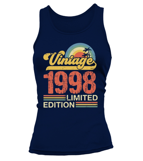 Retro Vintage 1998 Limited Edition Tank top Woman