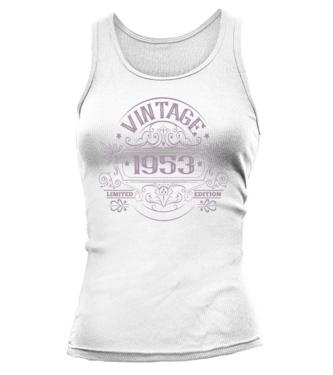 Vintage 1953 Birthday Sayings Tank top Woman