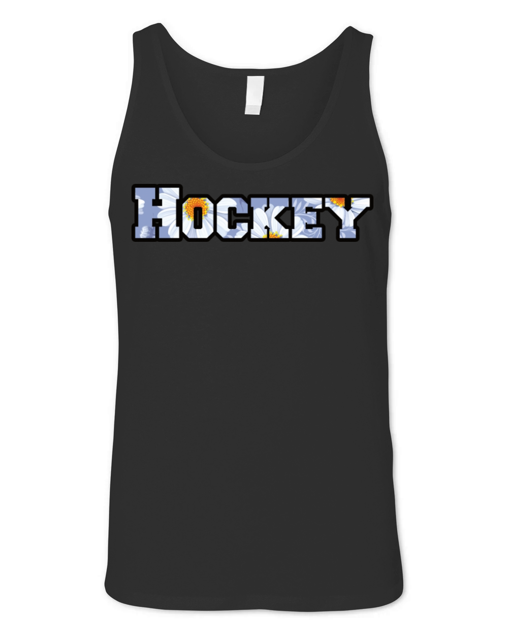 Hockey daisy Unisex Jersey Tank