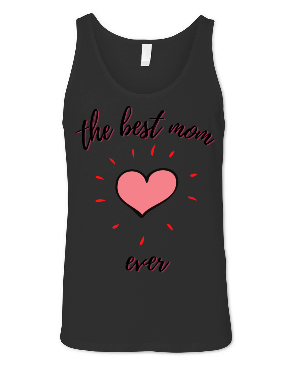 Mothers Day Best Mom Ever Unisex Jersey Tank