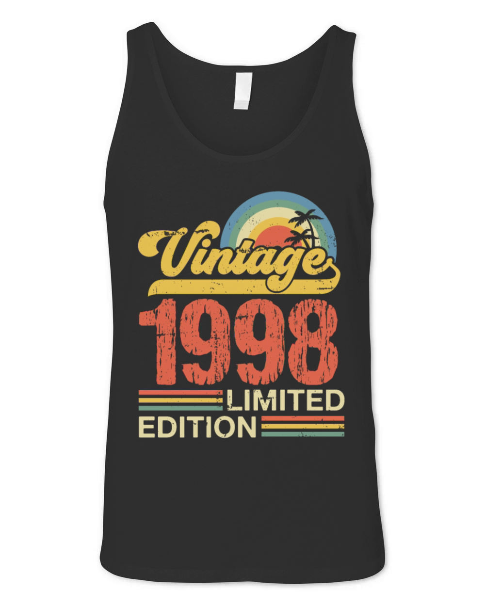 Retro Vintage 1998 Limited Edition Unisex Jersey Tank