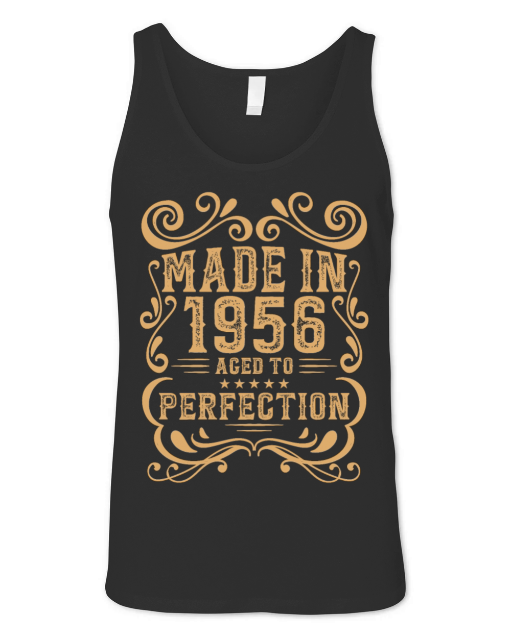 Vintage 1956 Aged to Perfection Unisex Jersey Tank
