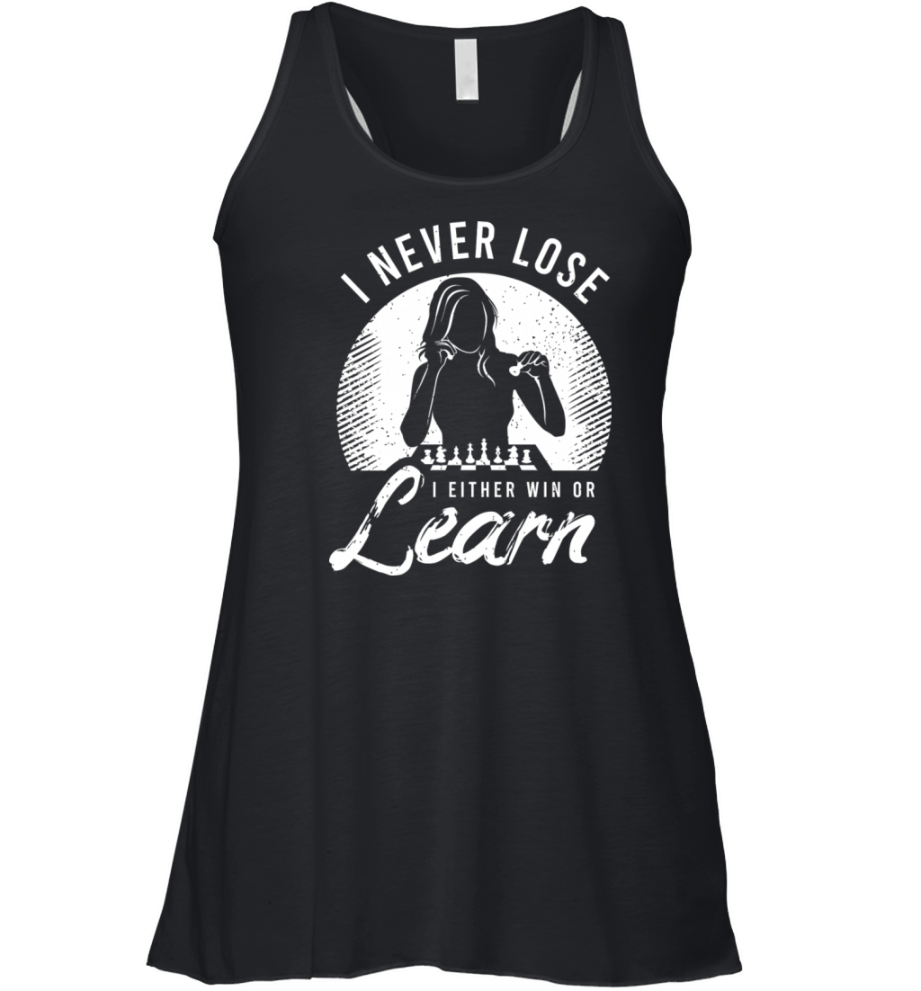 Funny Chess Quote Clothing For A Player Of Chess Women's Flowy Tank Top