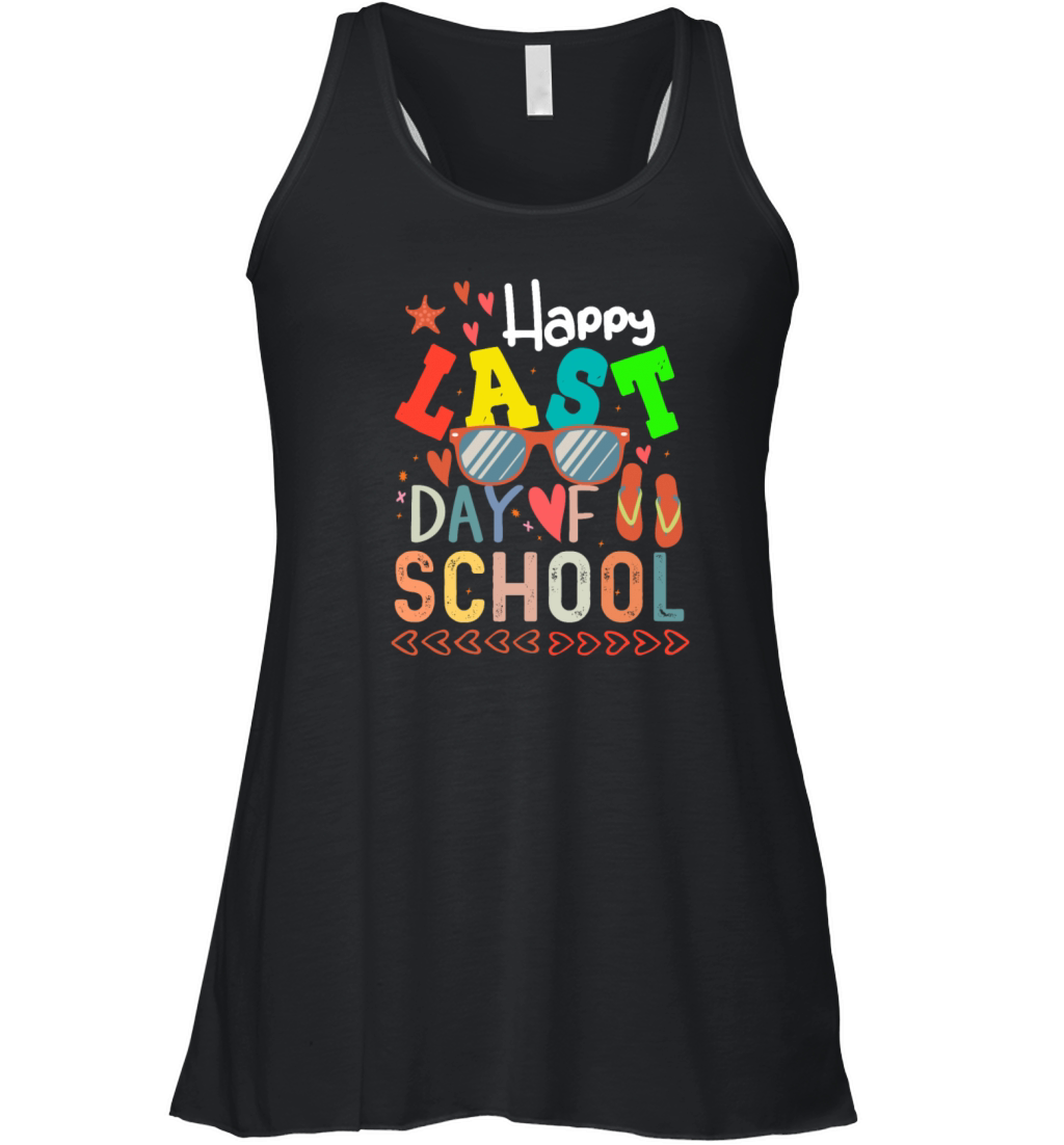 Last Day Of School Summer Boys Girls T-Shirt Women's Flowy Tank Top