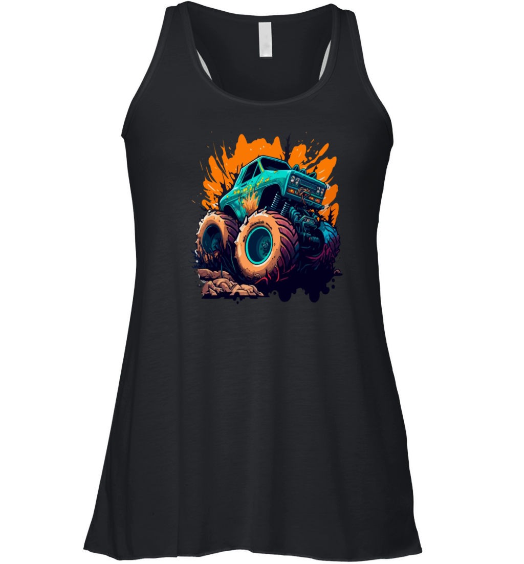 Monster Truck Madness Women's Flowy Tank Top