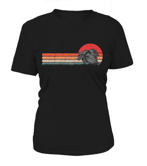 Porcupine Vintage Retro Women's T-Shirt