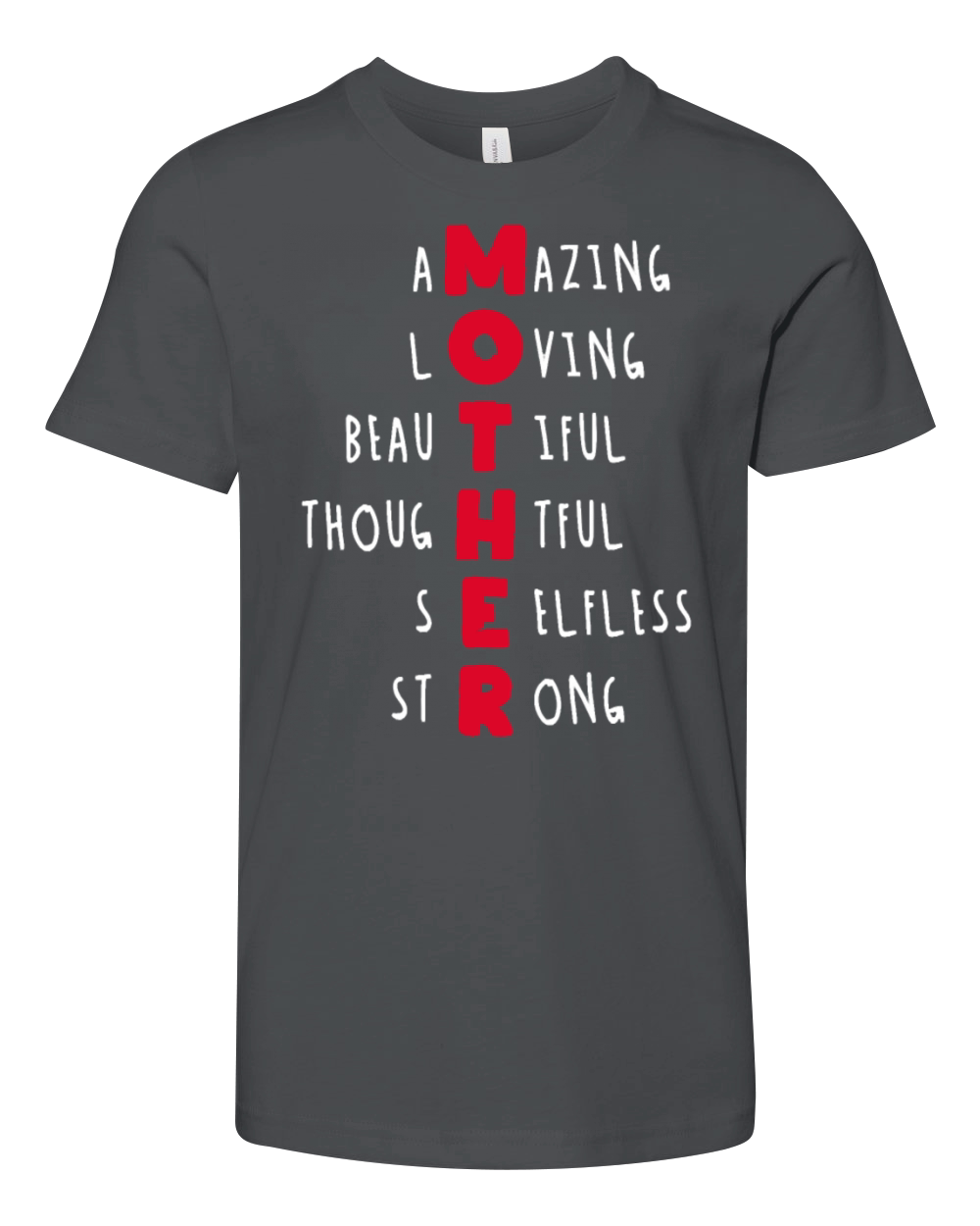 Mother s day Gift Best Greatest Loving Mom Mother Youth Unisex Jersey Tee