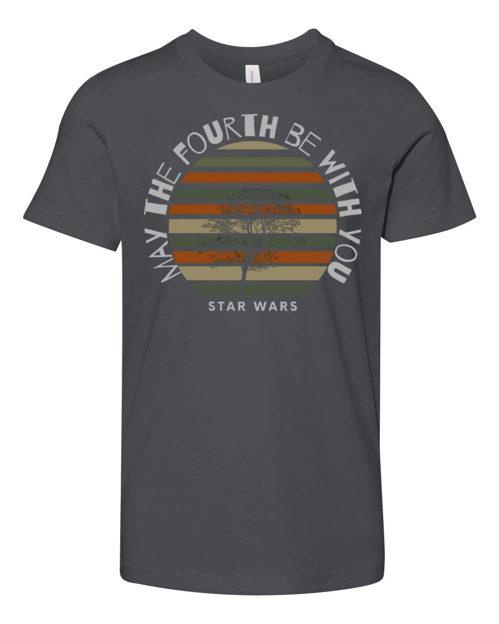 star wars may the fourth be with you Youth Unisex Jersey Tee