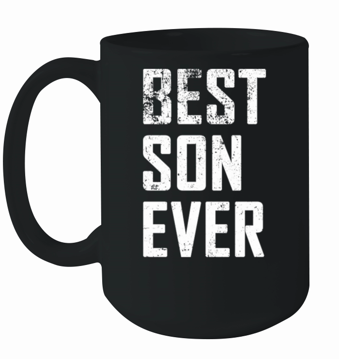 Best Son Ever Funny Vintage Father Day Ceramic Mug