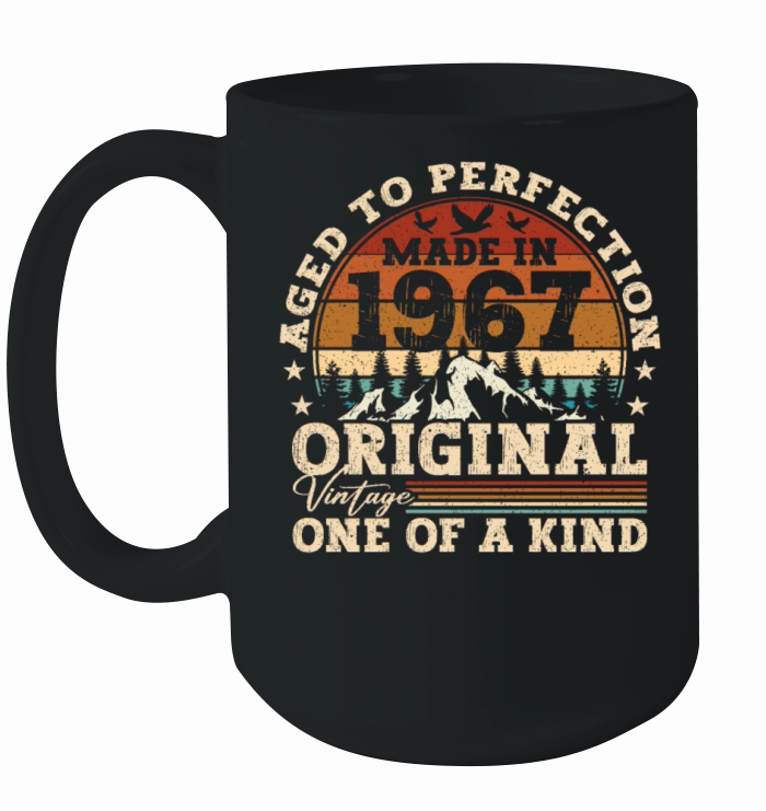 Original 1967 Vintage Vintage Birthday Retro Ceramic Mug