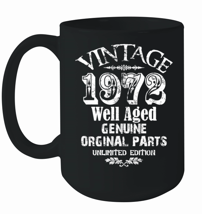 Vintage 1972 Ceramic Mug