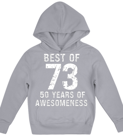 Best of 1973 vintage birthday 50th birthday Kids Hoodie