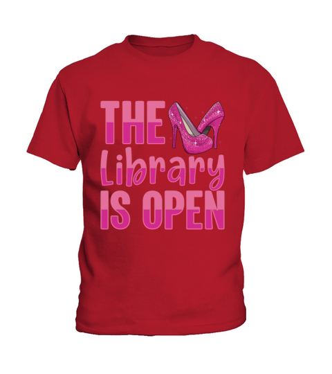 Pride The Library Is Open Drag Queen Kids T-Shirt