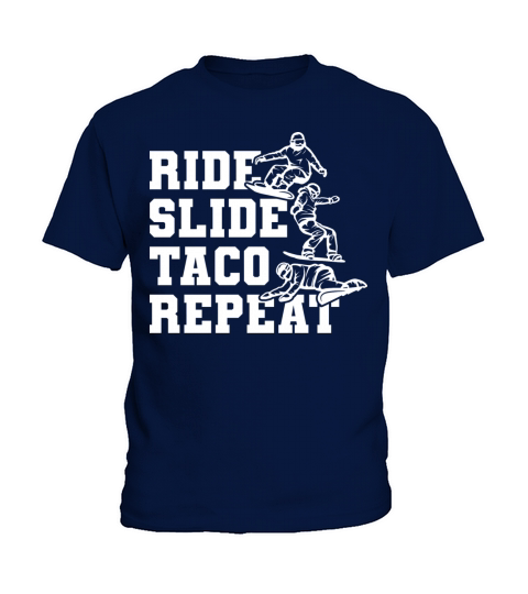 Snowboard Taco Kids T-Shirt