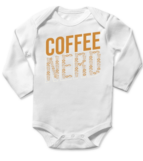 Coffee Nerd Latte Art Barista Queen Coffee Lover Long Sleeve Baby One-Piece