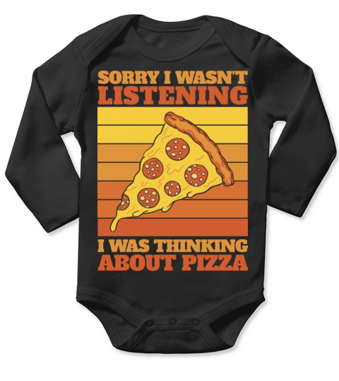 Piece of pizza Long Sleeve Baby One-Piece