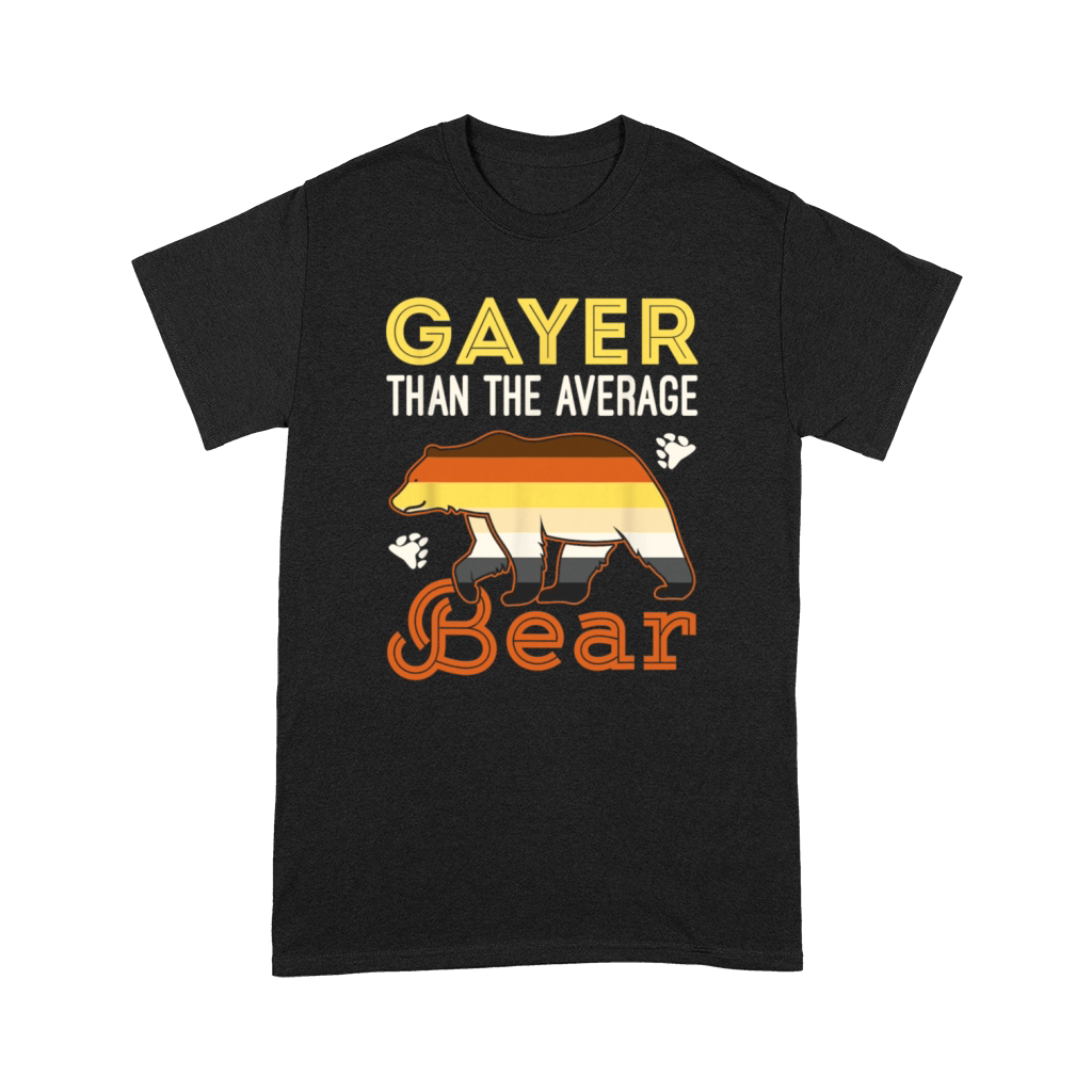 Gay Bear Pride Flag Subculture Men Male LGBTQ Premium T-shirt