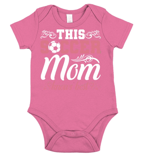 Soccer Mama Short Sleeve Baby One-Piece