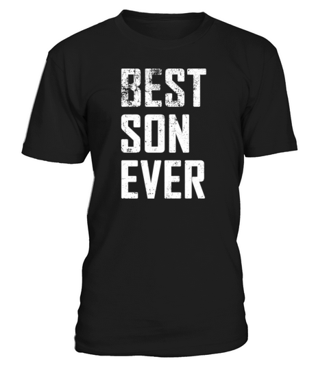 Best Son Ever Funny Vintage Father Day T-Shirt Unisex