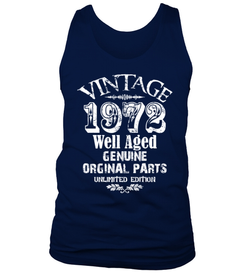 Vintage 1972 Tank Top Unisex