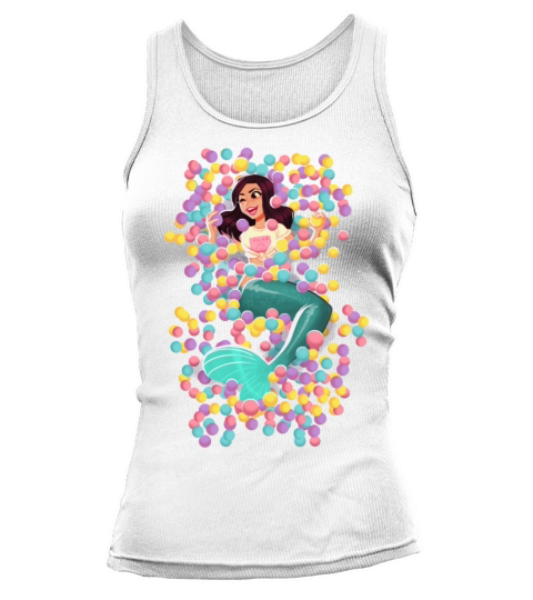 Pastel Colored Mermaid Tank top Woman