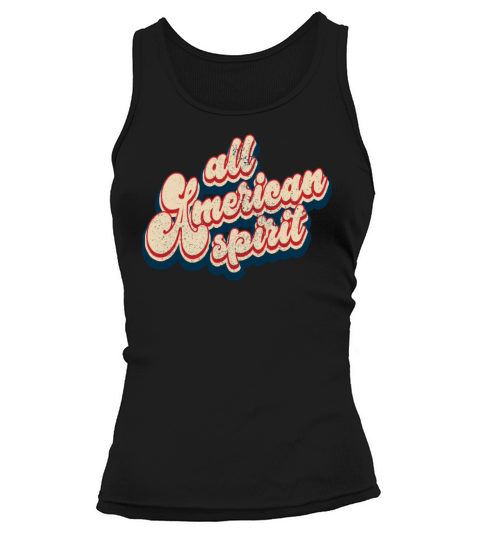 Vintage Classic All American Spirit Patriotic 4th Tank top Woman