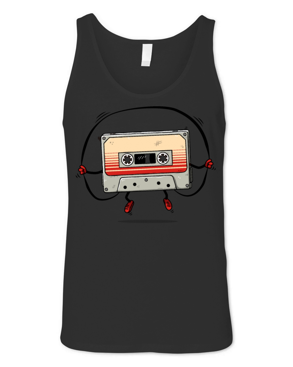 Funny cassette Unisex Jersey Tank