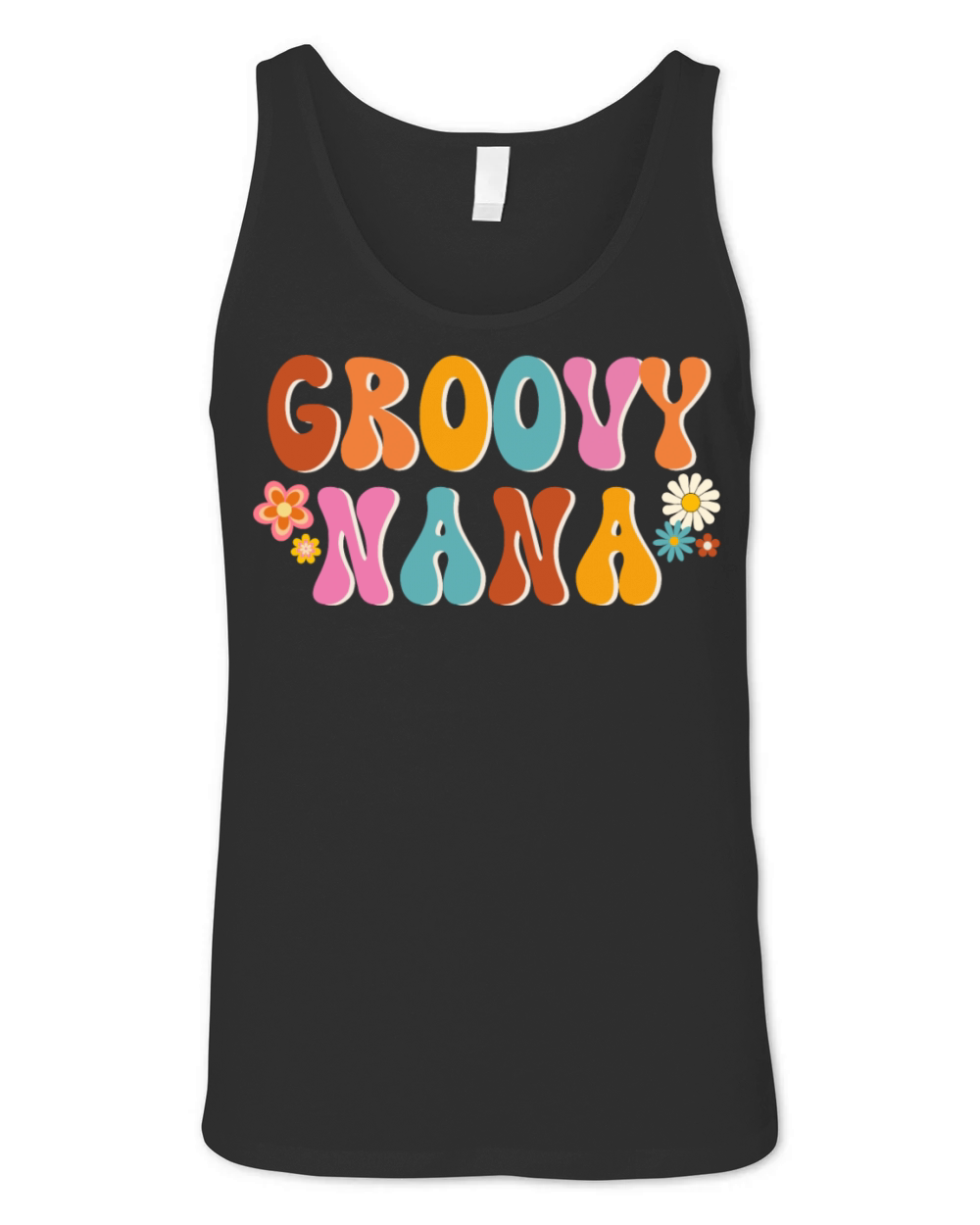 Groovy Nana Unisex Jersey Tank