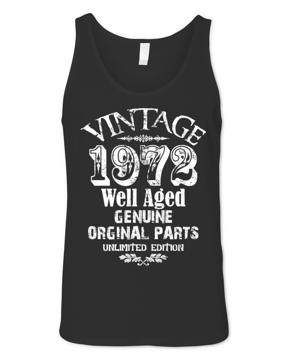 Vintage 1972 Unisex Jersey Tank